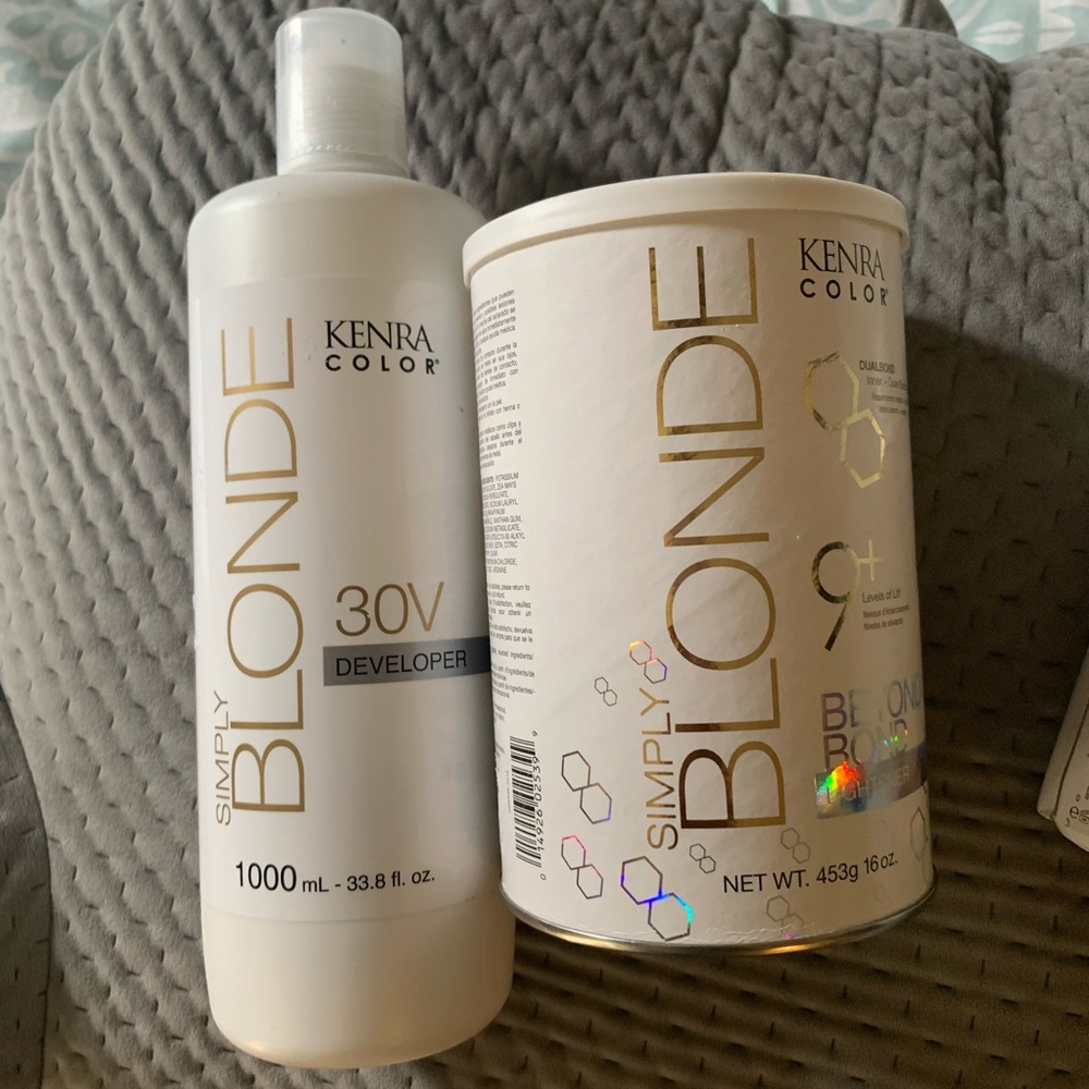 USED professional bleach &30vol